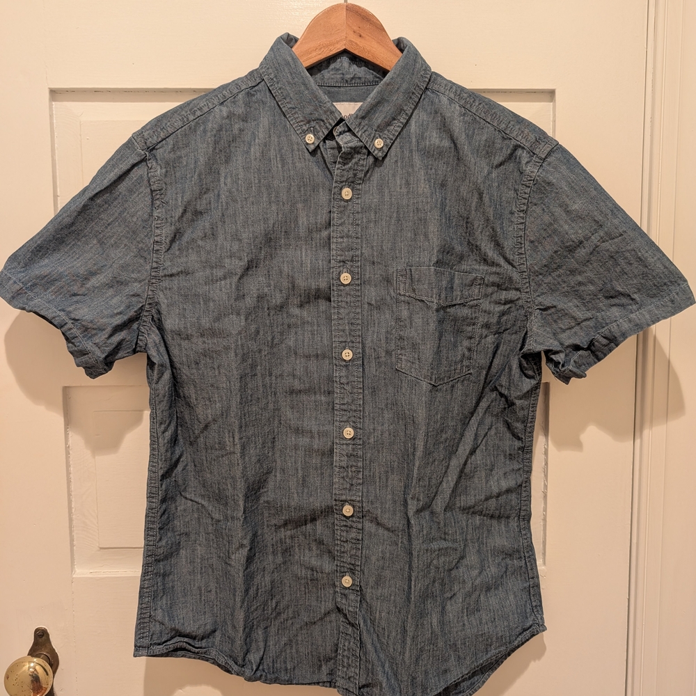 Goodfellow & Co Blue Casual Button Down Shirt